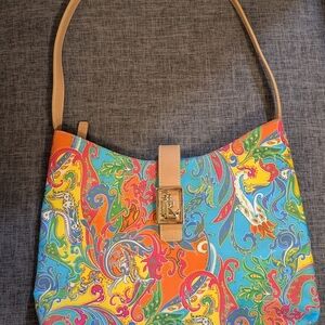 Colorful Paisley Shoulder Bag